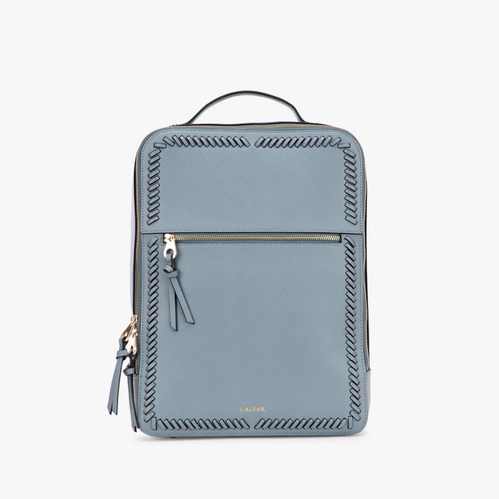 CALPAK Kaya Laptop Backpack bluebell color